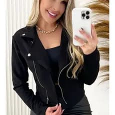 Jaqueta Feminina Suede, Moda Inverno, agasalho feminino casaco de frio