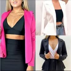 blazer feminino, casaco social, moda verão inverno