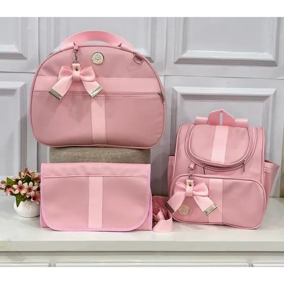Kit Bolsa Maternidade Luxo PERSONALIZADA