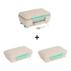 Conjunto Marmita Elétrica Bivolt + 2 Refil Extra Marmi Quent