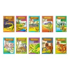 Livro Dinossauros. Os Gigantes Da Terra - Kit C/10 Unidade A Extinção Dos Dinossauros  Os Primeiros Dinossauros