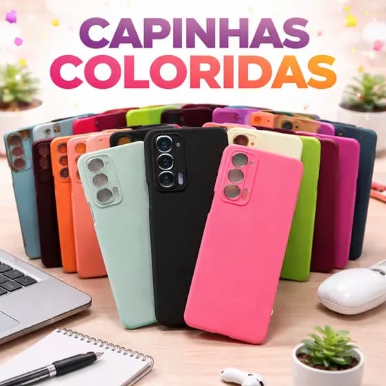 Capa Capinha Edge 20 Silicone Aveludada Anti Impacto
