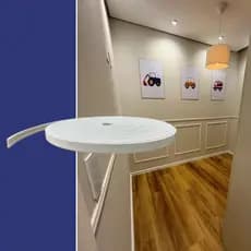 Roda Meio Boiserie de EVA Flexível Autocolante Terra 2,5CM X 8 MM