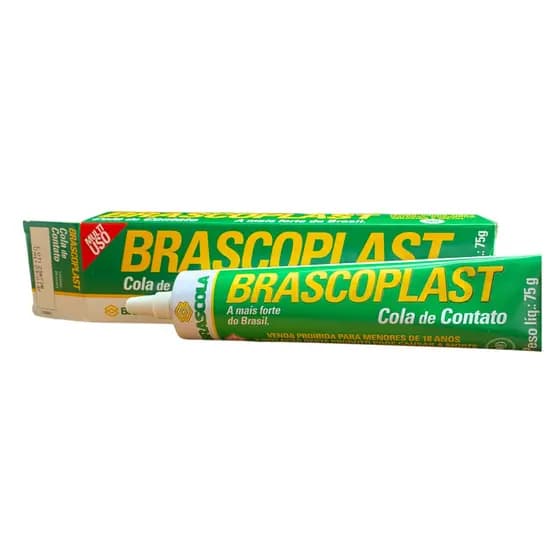 Bisnaga de Cola de Contato Sapateiro Brascola 75g