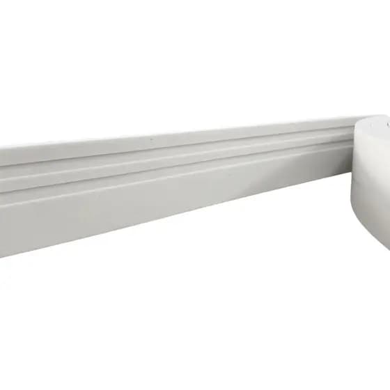 Rodapé Econômico Eva Autocolante Flexível Boracéia (2 frisos) 5cmx1cm