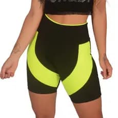 BERMUDA FITNESS ACADEMIA COLORIDO NA FRENTE