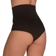 Promoção cinta modeladora cós alto reduz e modela a cintura levanta bumbum