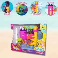 Playset Parque Aquático da Judy com Boneca Brinquedo Infantil Samba Toys