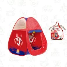 Brinquedo Infantil Menino Barraca Cabaninha Toca Infantil Tema Teia Dobrável - LP Toys