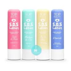 Kit Completo SOS Lábios Cuidados Top Beauty