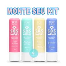 Monte seu Kit - Sos Lábios Cuidados Top Beauty