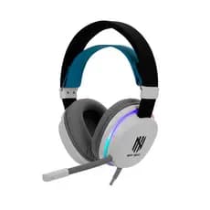 Headset Gamer New Hero Mage Rainbow COM MICROFONE - Branco