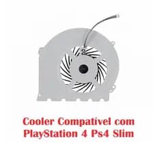 Cooler Fan Ventoinha Compatível com PlayStation 4 Ps4 Slim Série 2000 / 2XXX
