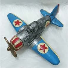 Modelo de aeronave de simulação de bombardeiro grande retro nostálgico europeu