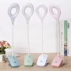 Candeeiro de mesa recarregável com protecção ocular LED com três velocidades de escurecimento por toque