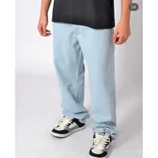 Calça Jeans Balão Larga Unissex – Clara e Preta, Skate Streetwear