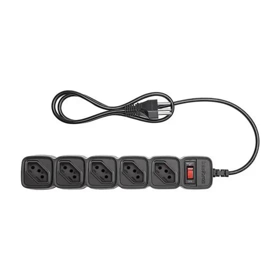 Dispositivo de Proteção Elétrica Intelbras com 5 Tomadas EPE 205+
