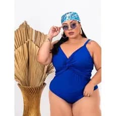Body Plus Size Feminino Suplex Premium Nó no Busto Modela Corpo 50 ao 56