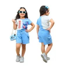 CONJUNTO INFANTIL STITCH MOLETINHO