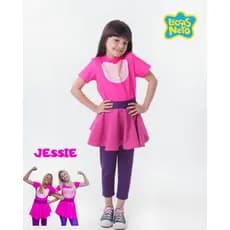 FANTASIA JESSIE AVENTUREIRA ROSA LUCCAS NETO – VESTIDO + LEGGING