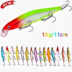 Peixinho Artificial 13g/11cm Isca Falsa Submersiva De Longa