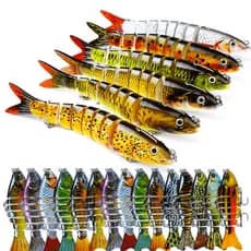 50 Cores Isca Artificial 20g /15cm Isca Multi-Secção Equipamento de pesca