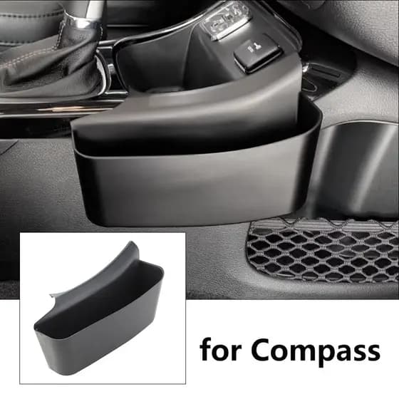 ABS Caixa De Armazenamento De Engrenagem De Controle Central Do Carro Para Jeep Compass 2018 2019 2020 Engrenagens LHD A