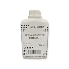 Resina Transparente Cristal Para Artesanato E Laminação 1kg acompanha butanox (catalizador)