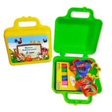kit Maletas +  Massinha + Cortador  Personalizada Lembrancinha Aniversario Gigilu