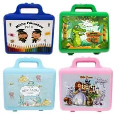 kit Caixas Maletas Personalizada Lembrancinha Aniversario Gigilu