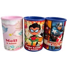 Kit Cofrinhos Personalizados Fazemos com todos os temas e para todas ocasiões