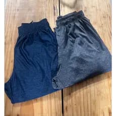 CALÇA MELANGE COM ZÍPER LISA