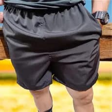 SHORT MAURICINHO TACTEL COM ELASTANO LISO