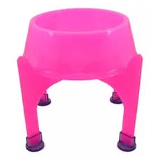 Bebedouro para Cachorro Kit Super Suporte Color M + Comedouro Cachorro 750ml