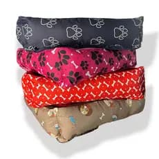 Cama Caminha Pet Cachorro ou Gato Médio Lavável Porte Medio Estampas Diversas