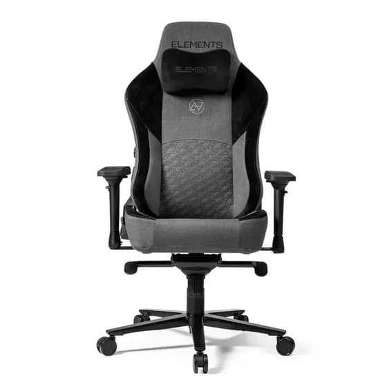 Cadeira Gamer Lunari Fearless Cinza - Elements
