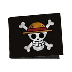 Carteira Porta Cartão e Documento Estampa Luffy Pirata Anime One Piece