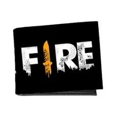 Carteira Porta Cartão e Documento Estampa Free Fire Game Jogo Adulto e Infantil