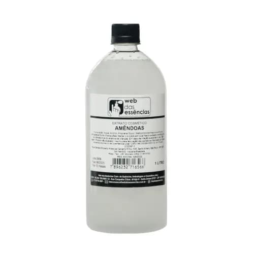 Extrato Glicólico p/ Cosmético - Amêndoas - 1 Litro -