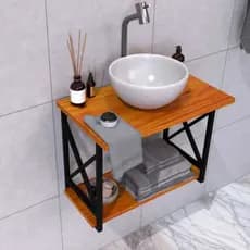 Gabinete para Banheiro estilo Industrial - melhor frete Aqui