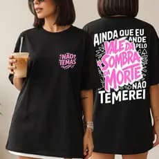 Camiseta Oversized Moda Street Algodão