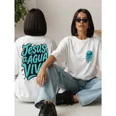 Camisa Street Oversized Estampada Premium