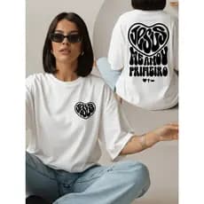 Camiseta street Oversized Algodão Premium