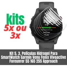 Películas Hidrogel Para SmartWatch Garmin Venu Fenix Vivoactive Foreunrer 55 165 255