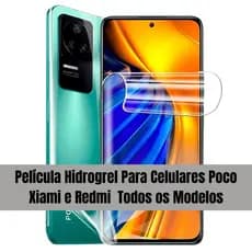 Película de Privacidade Hidrogel Fosca para POCO Xiaomi Redmi Todos os Modelos