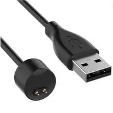 Cabo Carregador Usb Para Xiaomi Mi Band 5 MiBand 6 Usb Carregador Magnético Compatível Miband 5 Mi Band 6