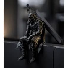 ⚔️ Guerreiro Negro Inspirado em Berserk – Miniatura Impressa em 3D ⚔️ Guts