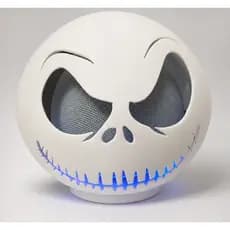 Capa Jack Skelleton Decorativa para Alexa Caveira Estranho Mundo de Jack | Suporte Geek Echo Dot