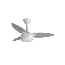 Ventilador De Teto Ventisol Elluz Inverter Controle Remoto Branco Com Cinza Bivolt