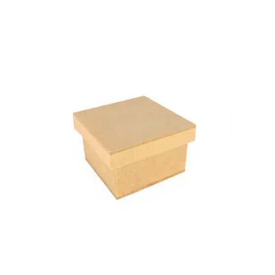 Mdf Caixa 7x7x5cm Tampa Sapato